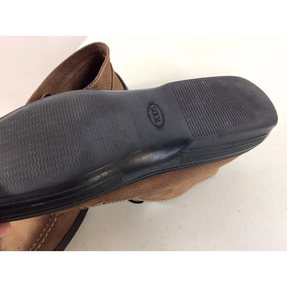 Tod’s Suede Ankle Boots Chukka Style Leather Mens 9